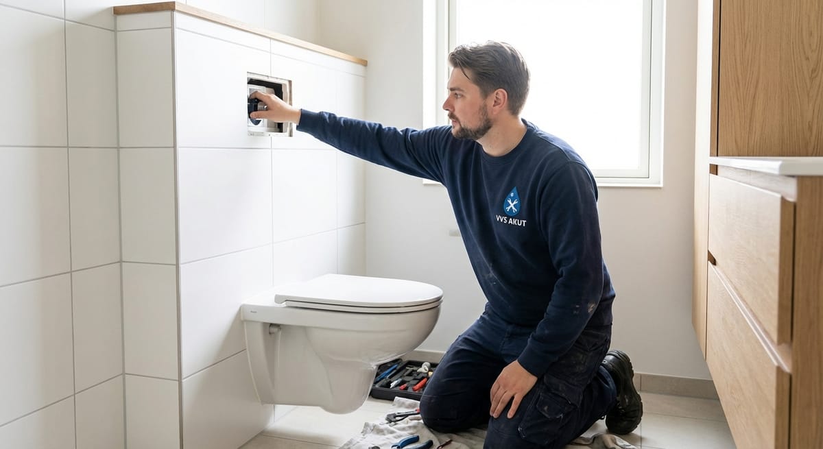 Toilet reparation i Hillerød